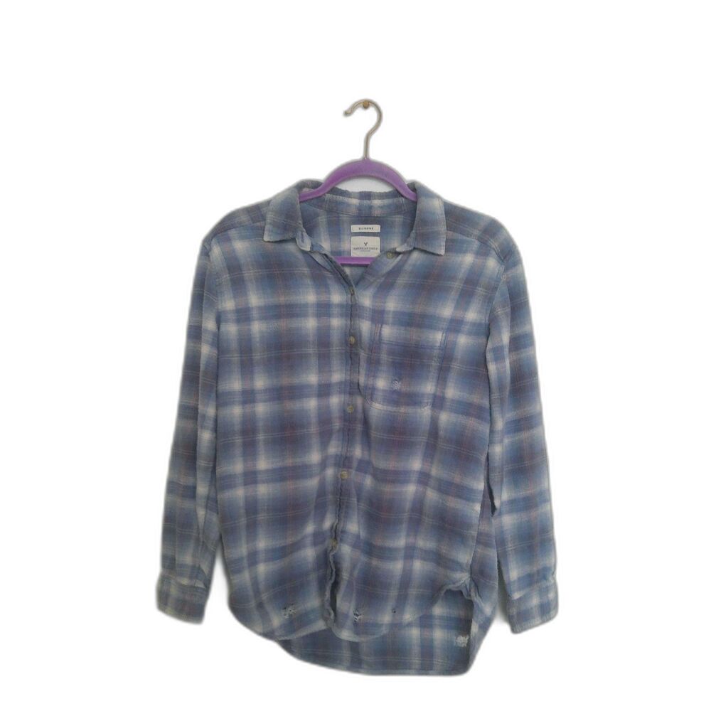 AMERICAN EAGLE OUTFITTERS FLANNEL TOP